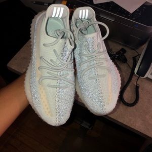 Yeezy cloud white reflective